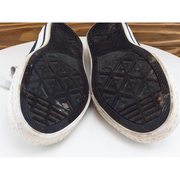 Converse Sz 13 Shoes Girls Youth Sneaker Blue Fabric - Picture 11 of 11